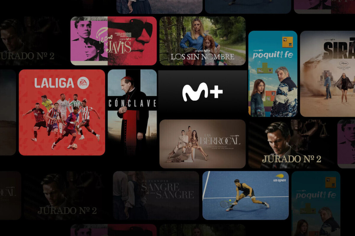 Amplio catálogo de series, películas y deportes en directo
